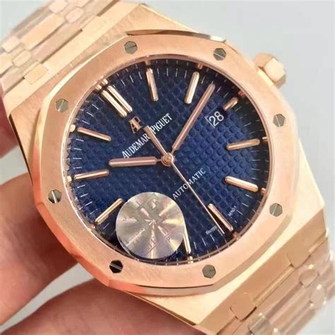 replica audemars piguet royal oak rose gold|audemars piguet alternative.